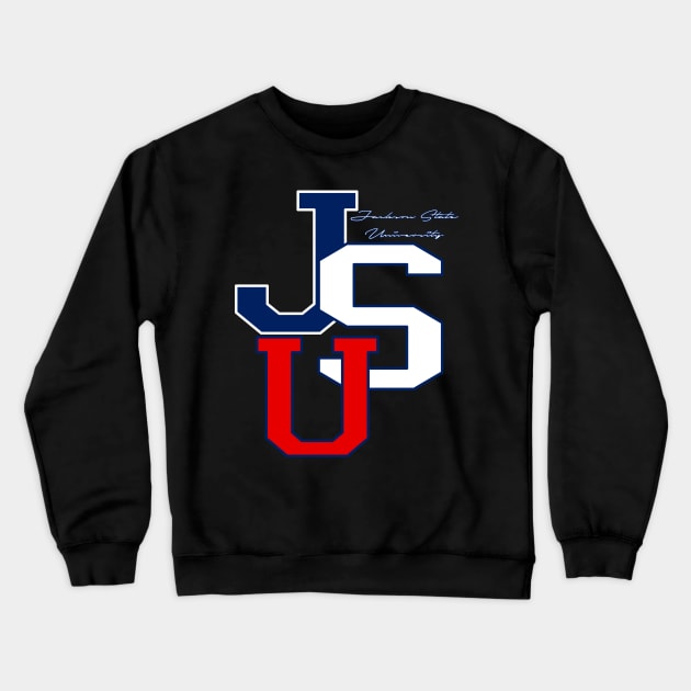 Jackson State 1877 University Apparel Crewneck Sweatshirt by HBCU Classic Apparel Co